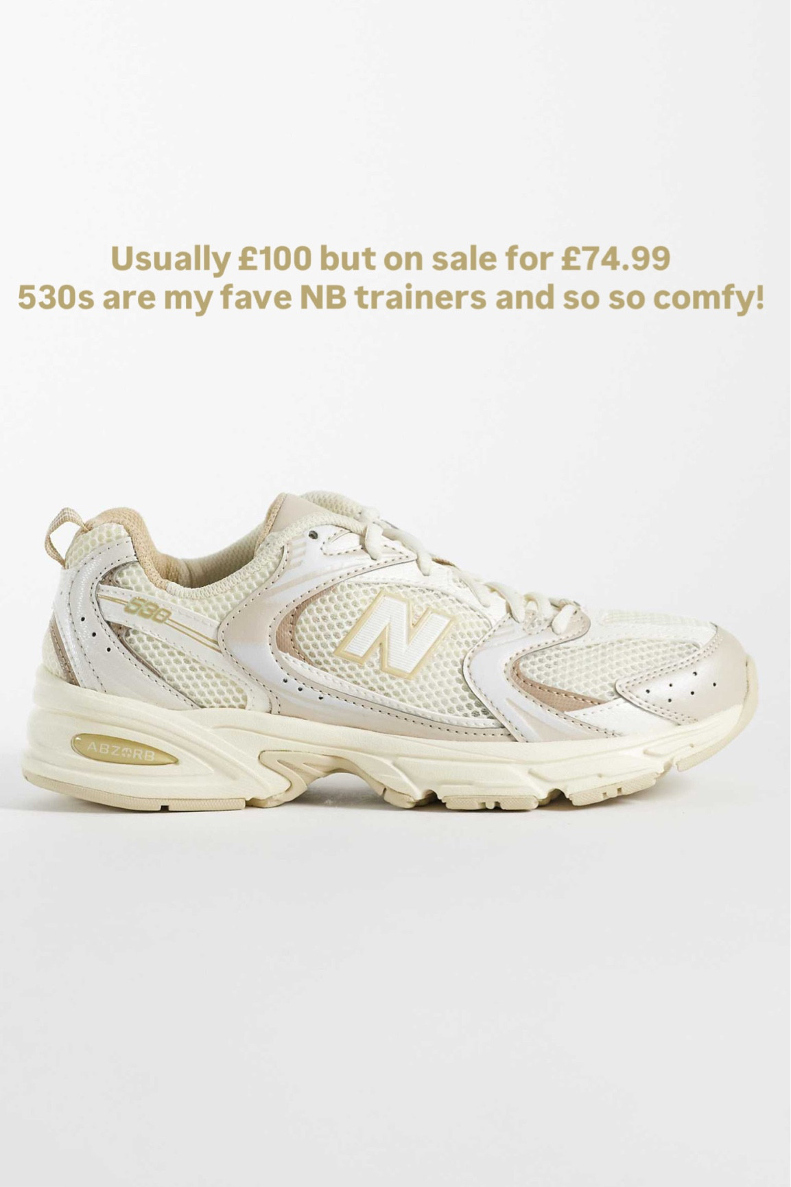 25% off new balance 530s