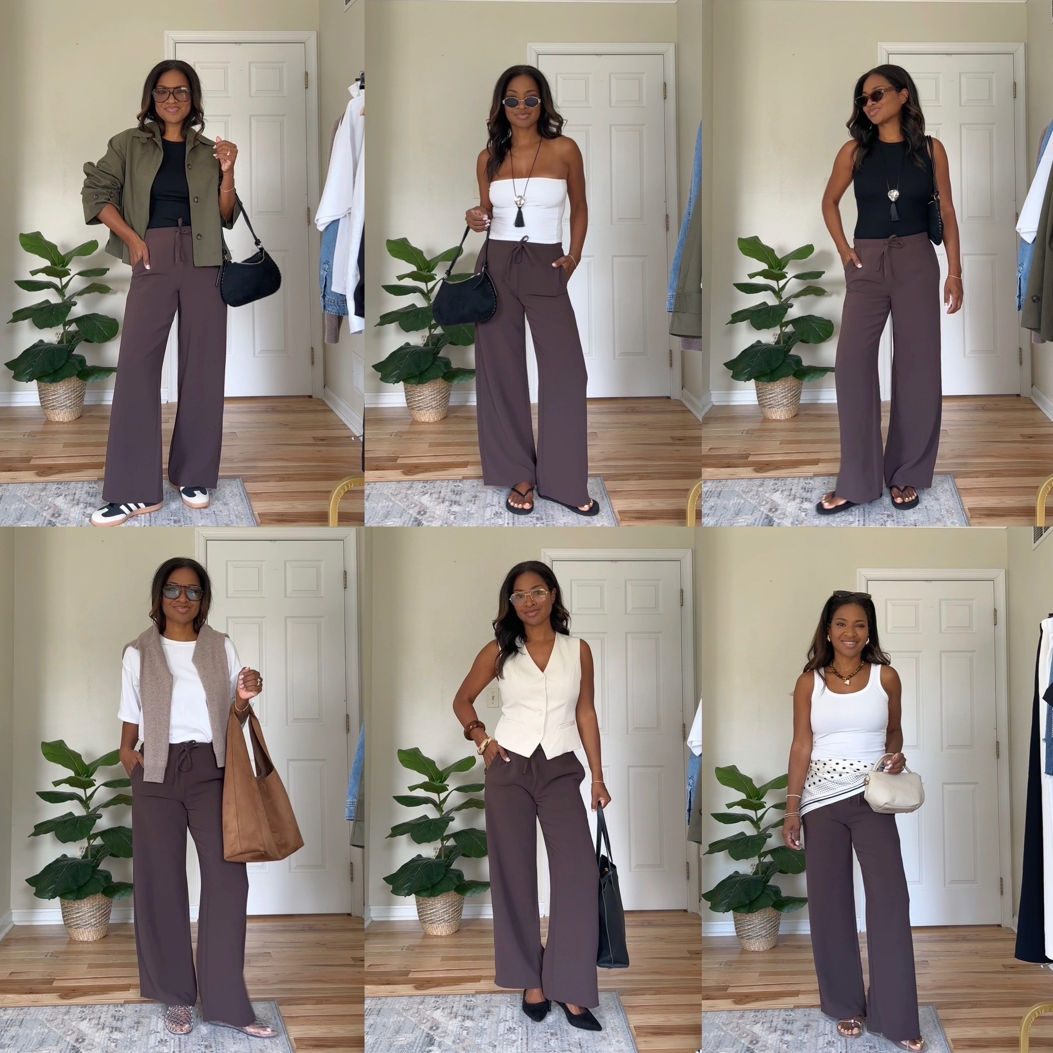 Wearing an XS in the Aritzia pants. Linking similar ones from Amazon at a lower price point. My tops are a size small. Jacket is a small. Sweater is small

#LTKgrwm #LTKootd #LTKOver40