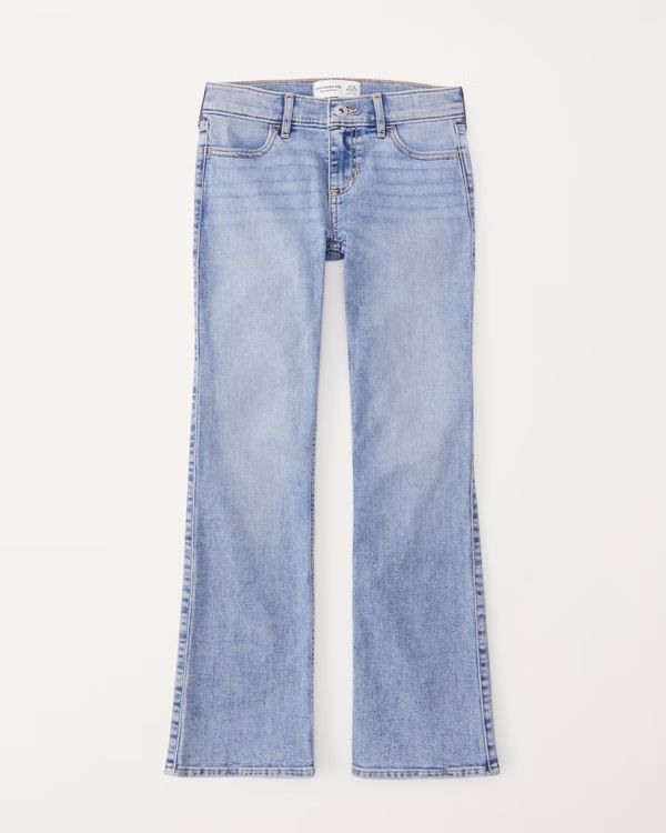 low rise bootcut jeans | Abercrombie & Fitch (US)
