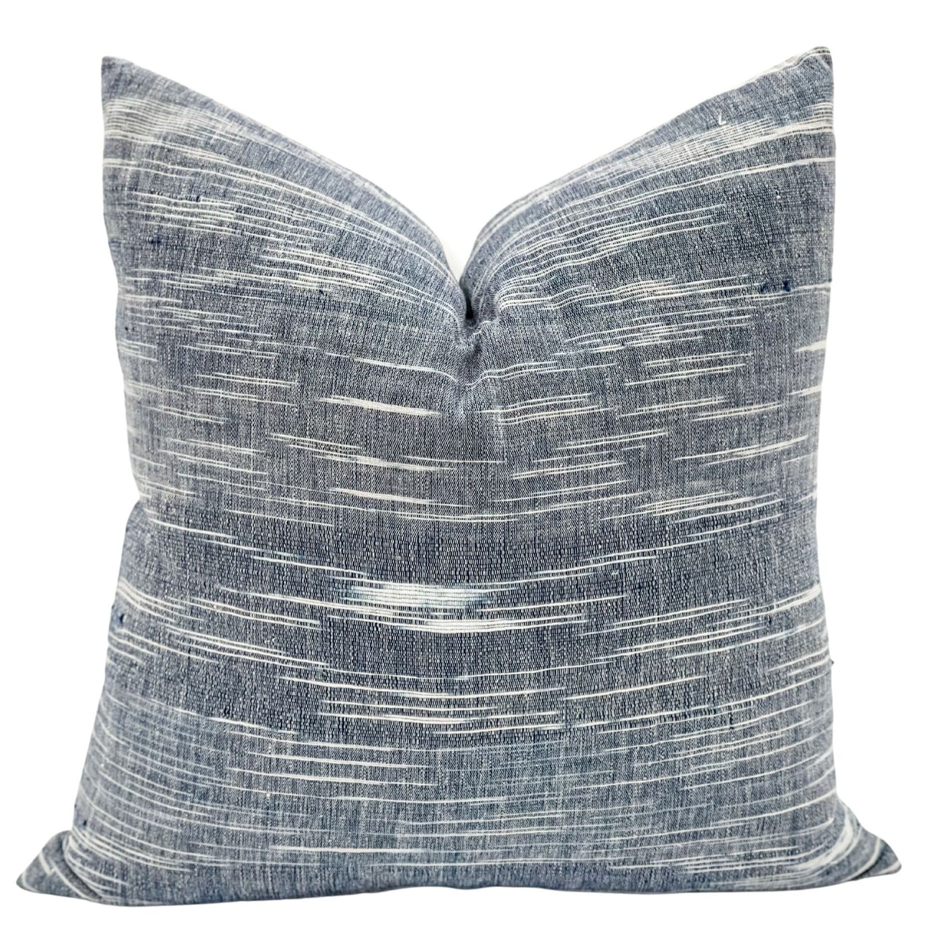 RUSTIC SOLIDS IN LIGHT BLUE PILLOW COVER | Krinto