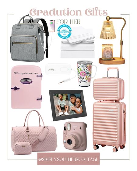 Graduation gifts, gifts for her, graduation gifts for her, high school graduation, college graduation, useful gifts, luggage, travel, college, dorm accessories, apartment needs 

#LTKGiftGuide #LTKfindsunder100 #LTKhome