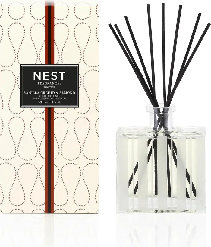 NEST Fragrances Vanilla Orchid & Almond Reed Diffuser | Nordstrom Rack