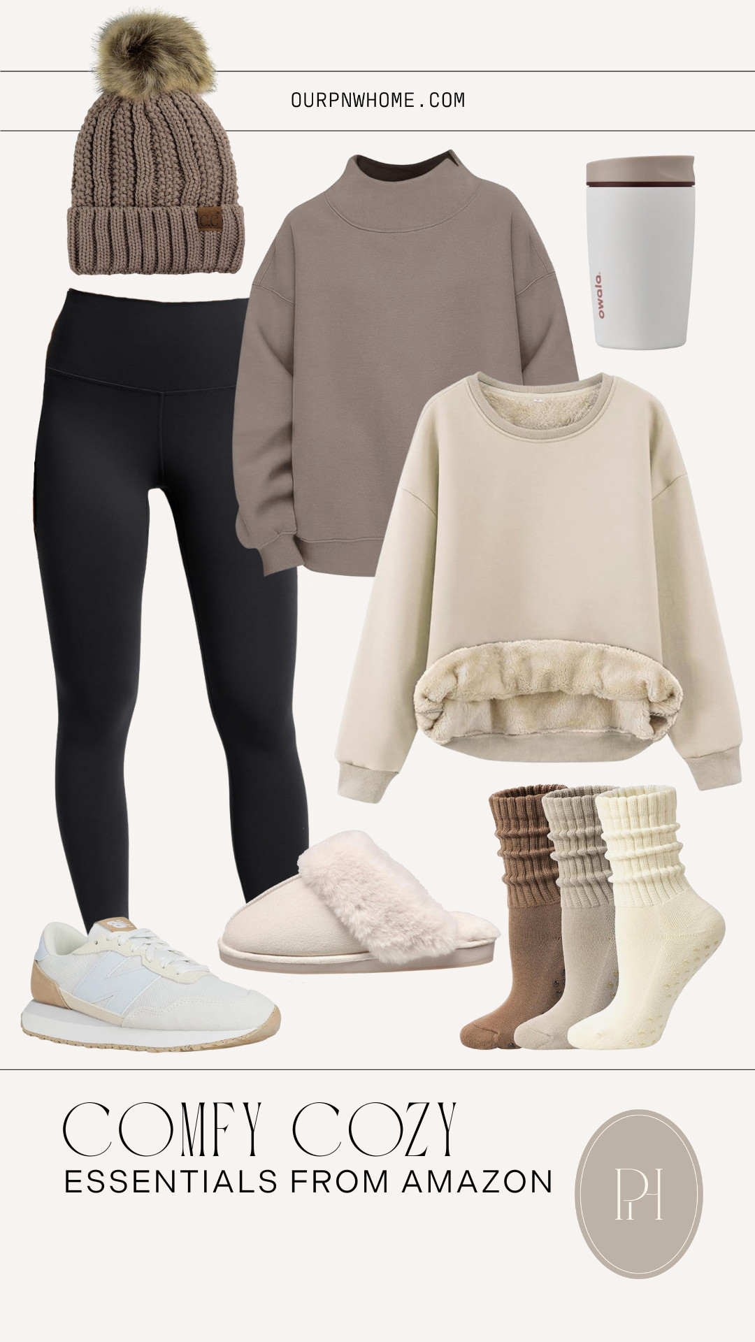 Amazon fashion finds for feeling comfy cozy this fall and winter!

loungewear, activewear, fleece lined sweatshirt, outdoor gear, crew socks, sneakers, tennis shoes, trainers, gym shoes, black leggings, yoga leggings, gym leggings, neutral beanie, crewneck sweatshirt, mock turtleneck sweater, winter fashion, fall fashion, fall outfit, white slippers, cozy night in, coffee tumbler, to-go coffee mug, mom look, mom outfit, school drop off look, cozy sports mom essentials 

 #LTKFindsUnder50 #LTKFindsUnder100 #LTKStyleTip