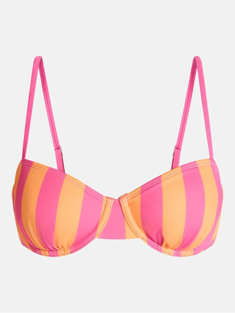 No Boundaries Balconette Underwire Bikini Top, Women's XXS-XXL | Walmart (US)