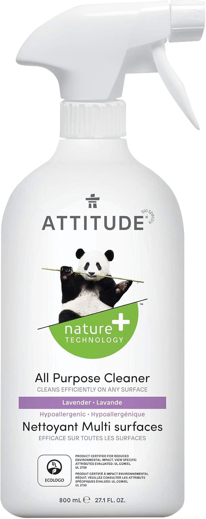 ATTITUDE All Purpose Cleaner, EWG Verified Multi-Surface Products, Vegan, Naturally Derived Multi... | Amazon (US)