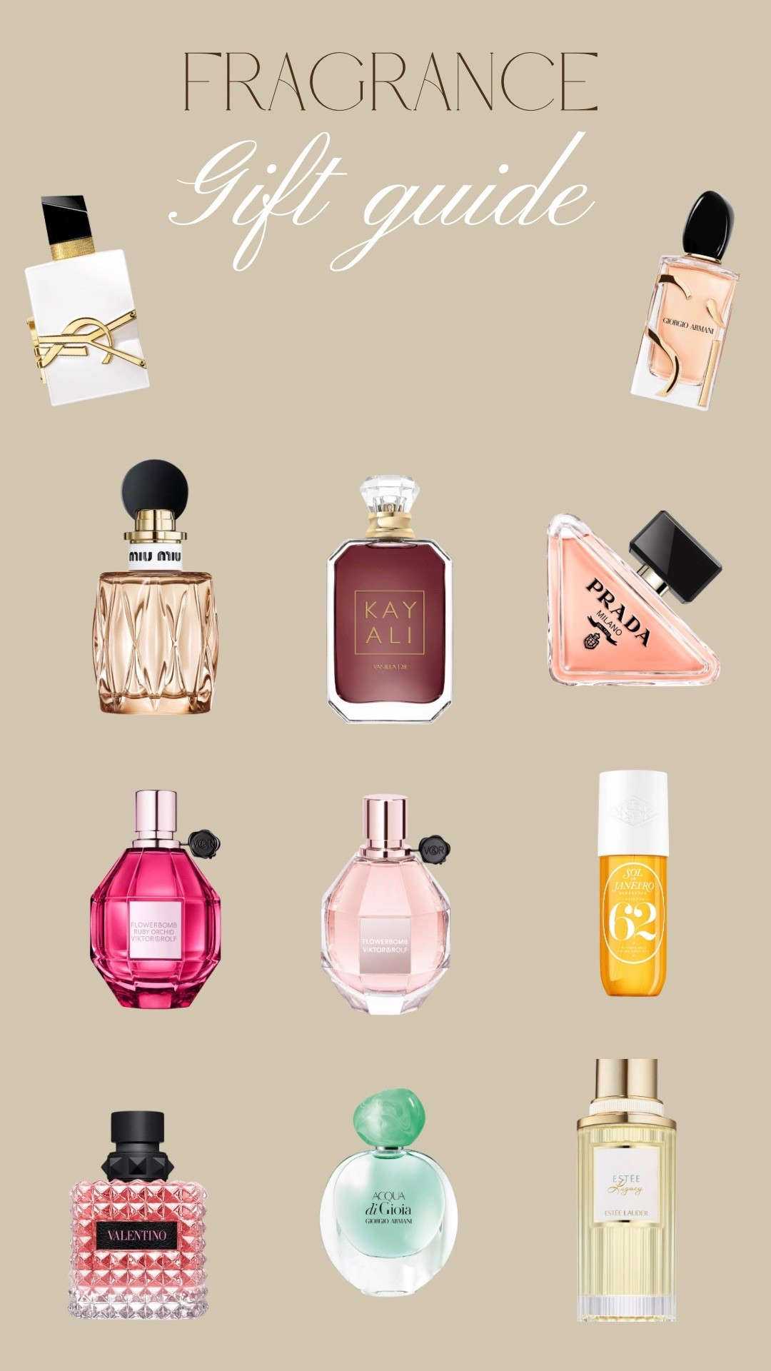 fragrance gift guide ideas for HER 🫧

#LTKSeasonal #LTKHoliday #LTKGiftGuide