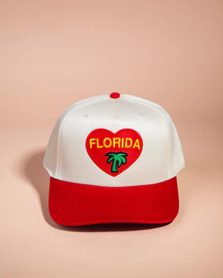 A+H Florida Heart Two Tone Hat | Ascot + Hart