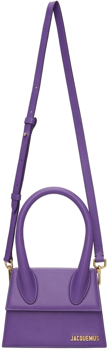 Purple La Montagne 'Le Chiquito Moyen' Bag | SSENSE
