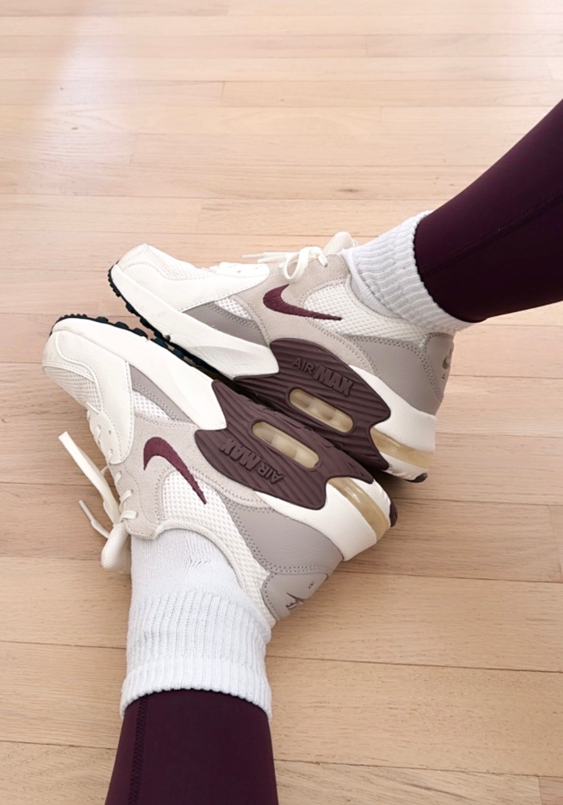 Current sneaker obsession 👟
The maroon color is *chef’s kiss*

gym shoes, weight lighting, strength training, best sneakers, air max, Nike

#LTKootd #LTKfitnessgoals #LTKActive