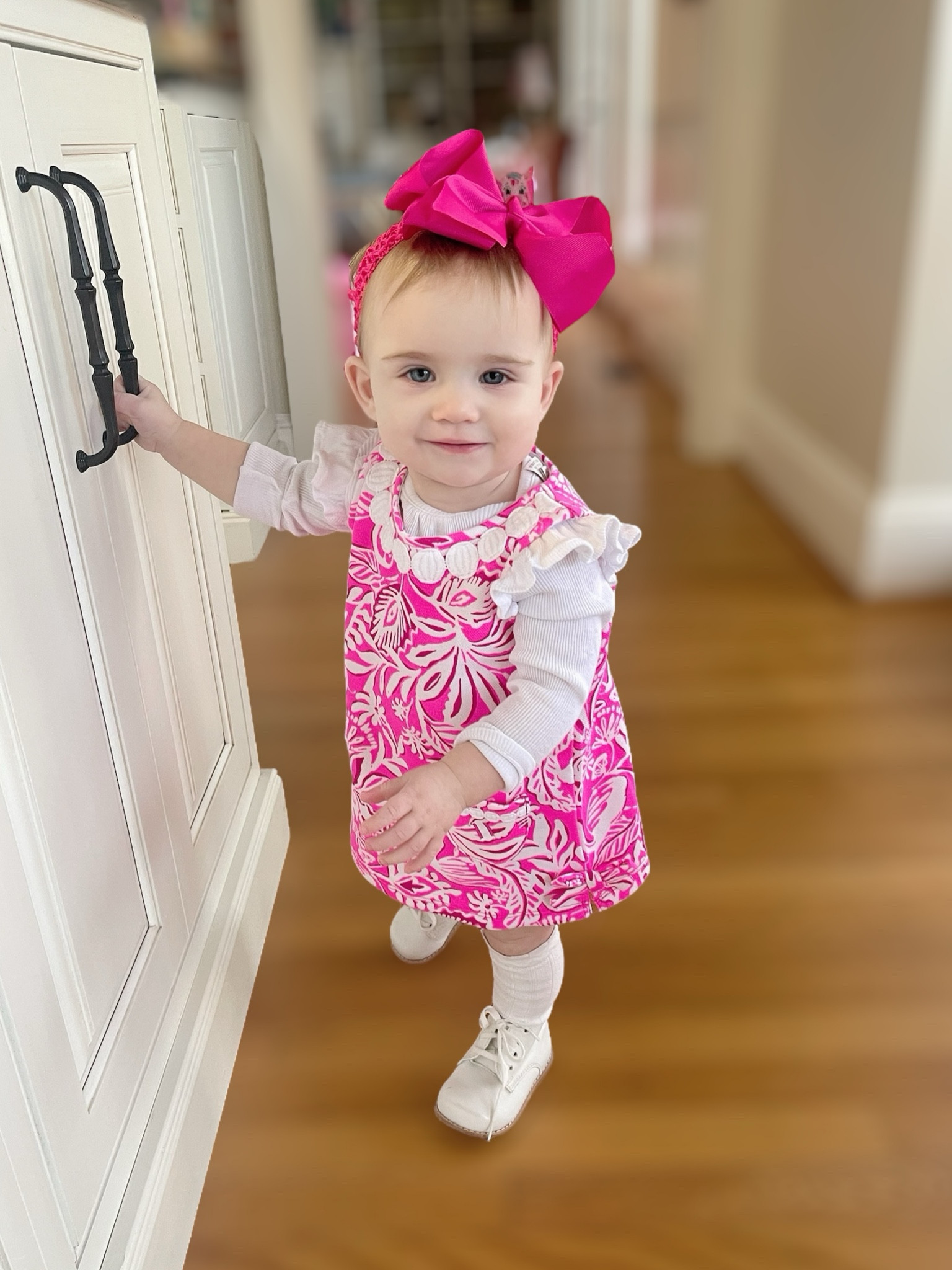 Baby girl outfit, walking shoes, baby knee socks 

#LTKBaby #LTKFindsUnder50 #LTKFindsUnder100