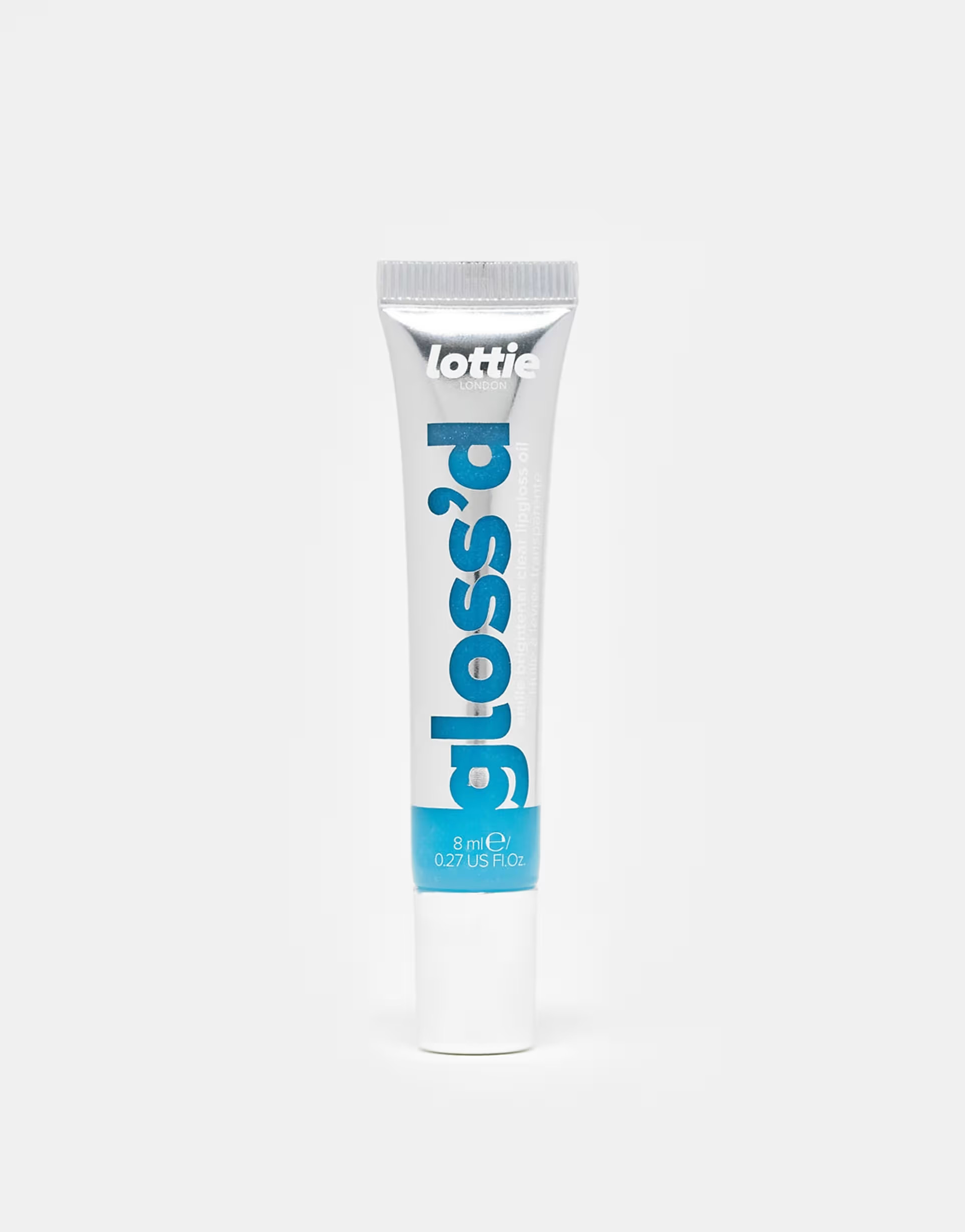 Lottie London Gloss'd Smile Brightener Clear Lipgloss Oil | ASOS (Global)