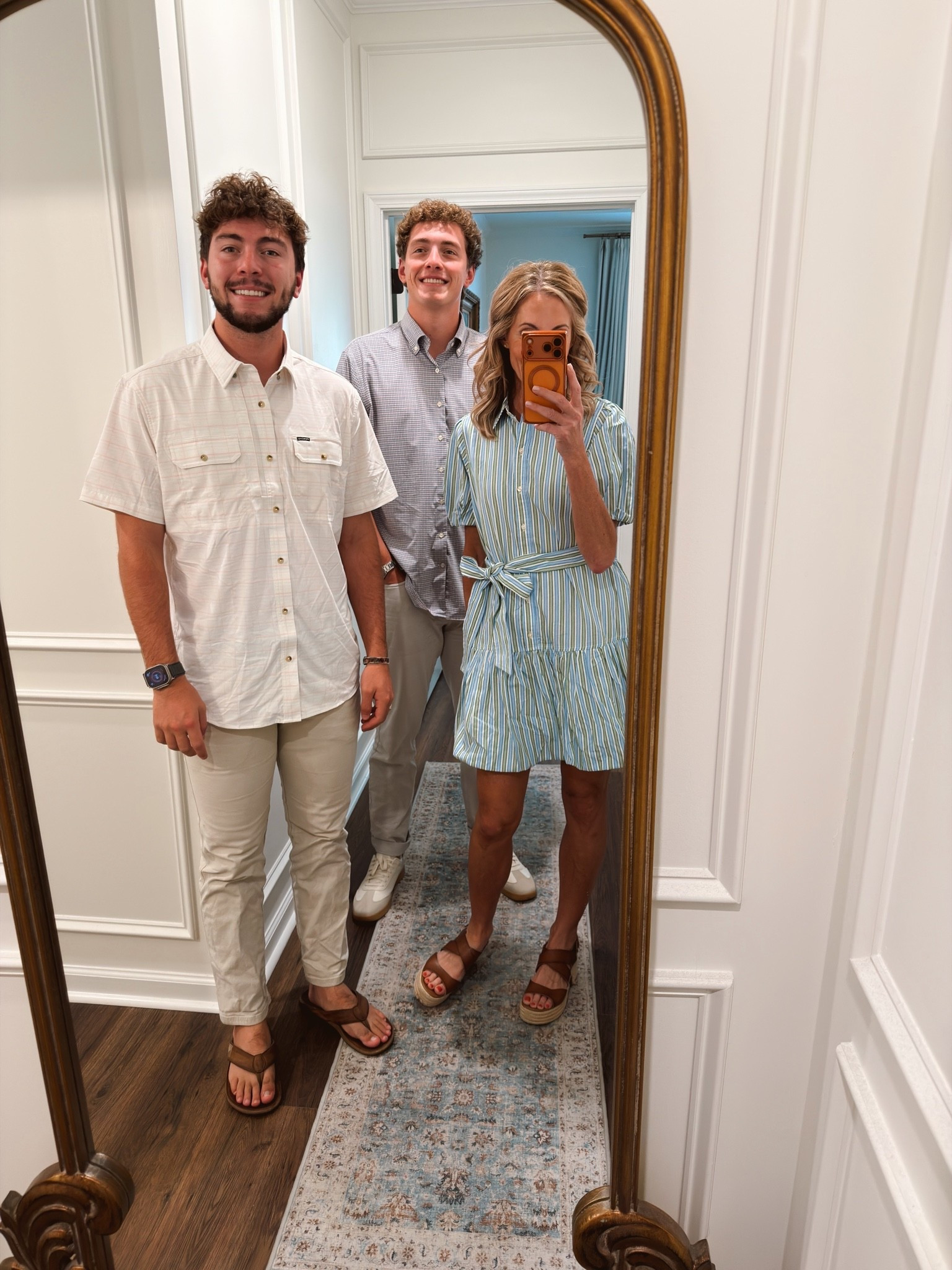 All of our OOTD.