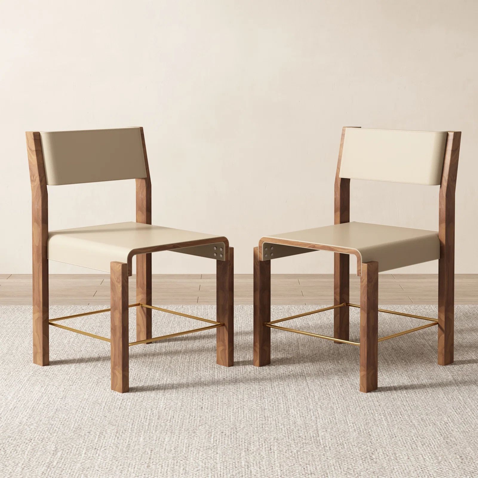 Latitude Run® Oliveris Leather Upholstered Side Chair | Wayfair | Wayfair North America