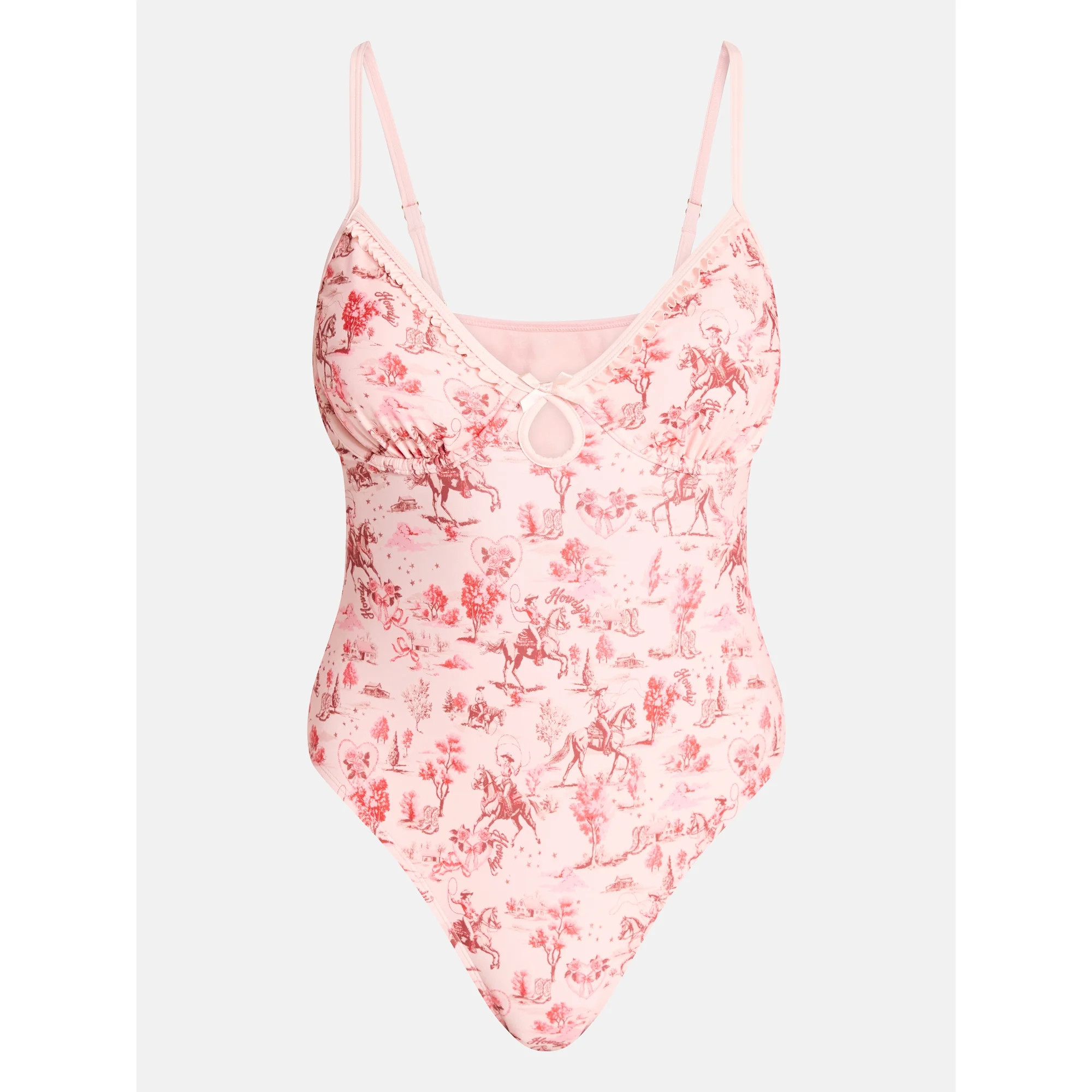 No Boundaries Underwire One-Piece Swimsuit, Women's XXS-XXL | Walmart (US)