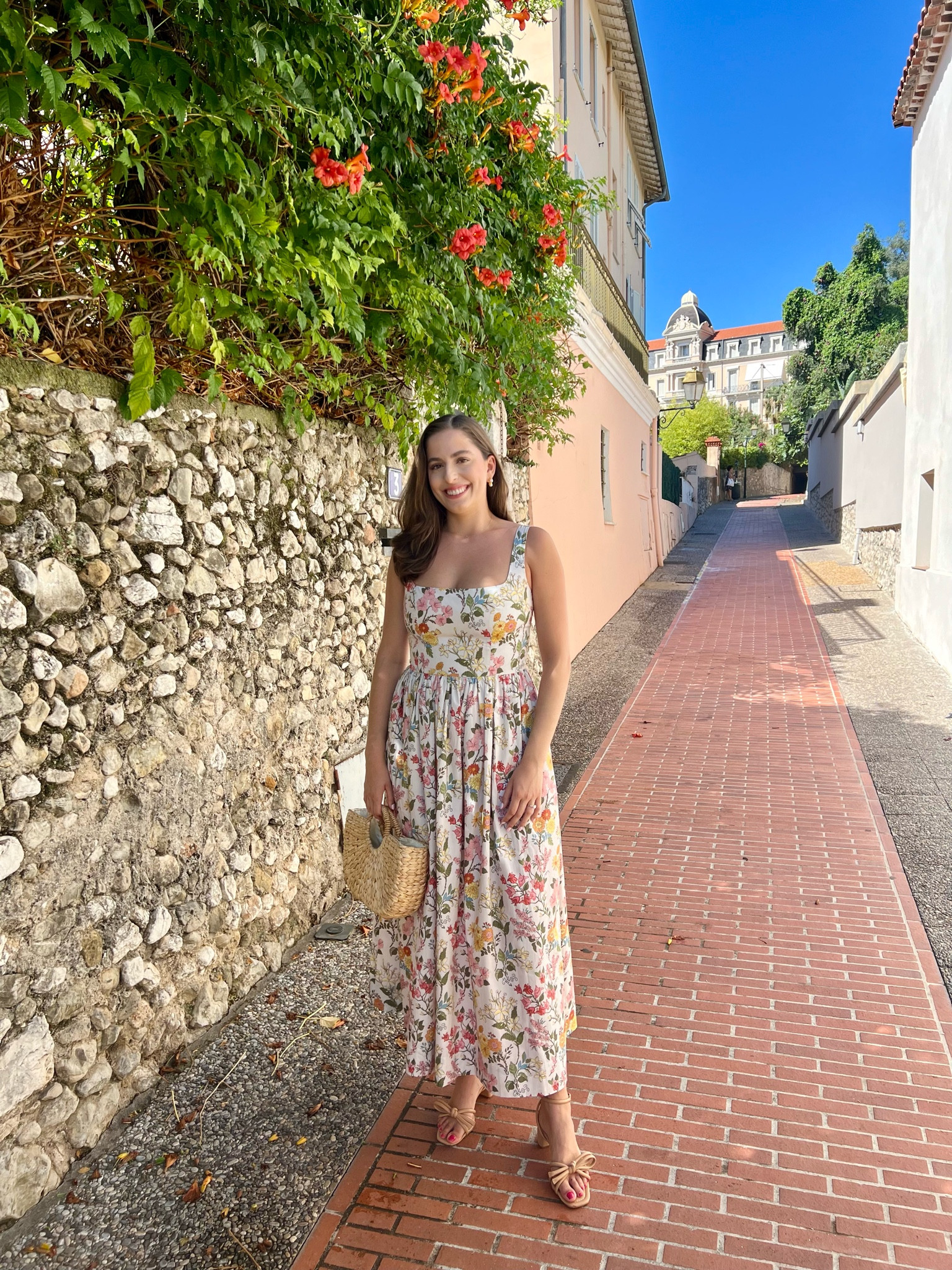 Dream guy 👨🏽‍💼, dream ring 💍 , dream trip 🇫🇷 !

Wore this beautiful @cocoshop dress from @overthemoon for our engagement shoot 📸 that Alex planned! Cannot wait to see the pics ☺️


Bride, wedding, south of France, French, France, bride to be, engagement photos, engagement shoot, white dress, floral dress, summer vacation, France, French vacay, French vacation, over the moon, block heels, loeffler Randall, nude block heels

#LTKTravel #LTKSeasonal #LTKWedding
