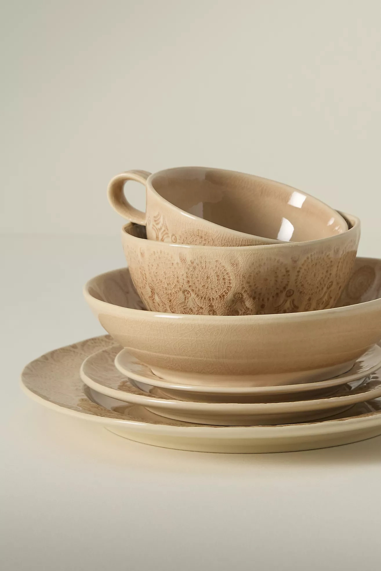 Old Havana Bread Plates, Set of 4 | Anthropologie (US)