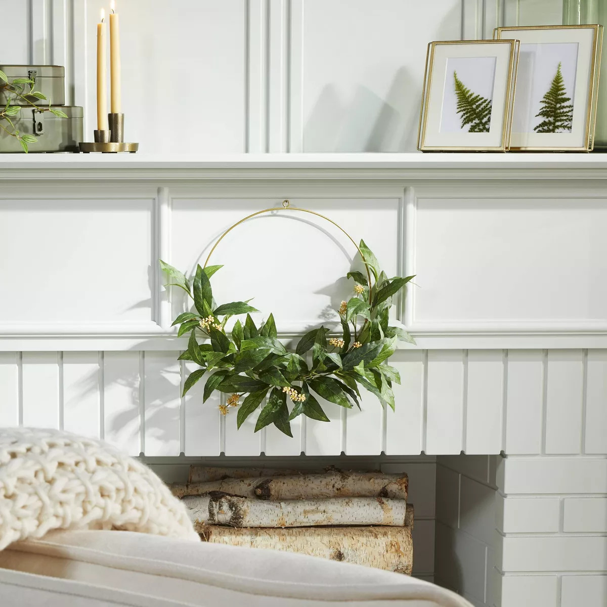 Wire-Edge Brass Picture Frame Antique Finish - Hearth & Hand™ with Magnolia | Target