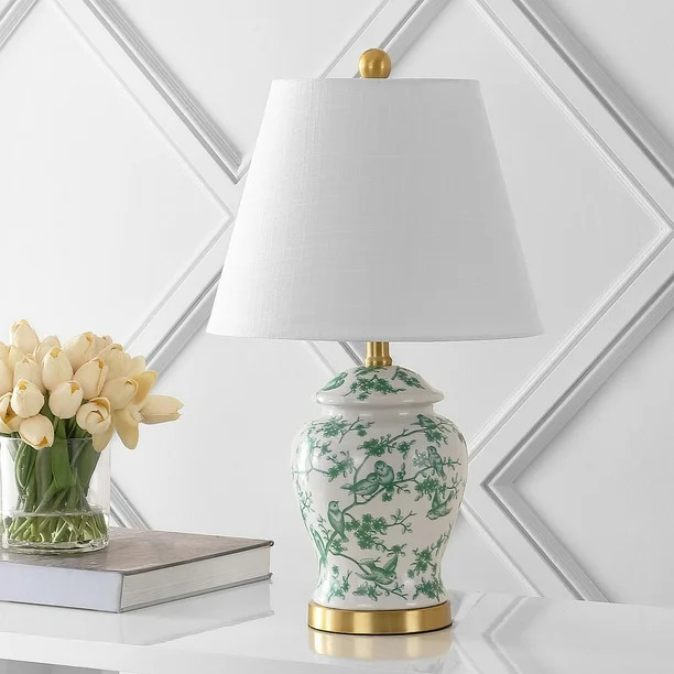 JONATHAN Y Penelope 22 in. Chinoiserie Classic LED Table Lamp | Walmart (US)