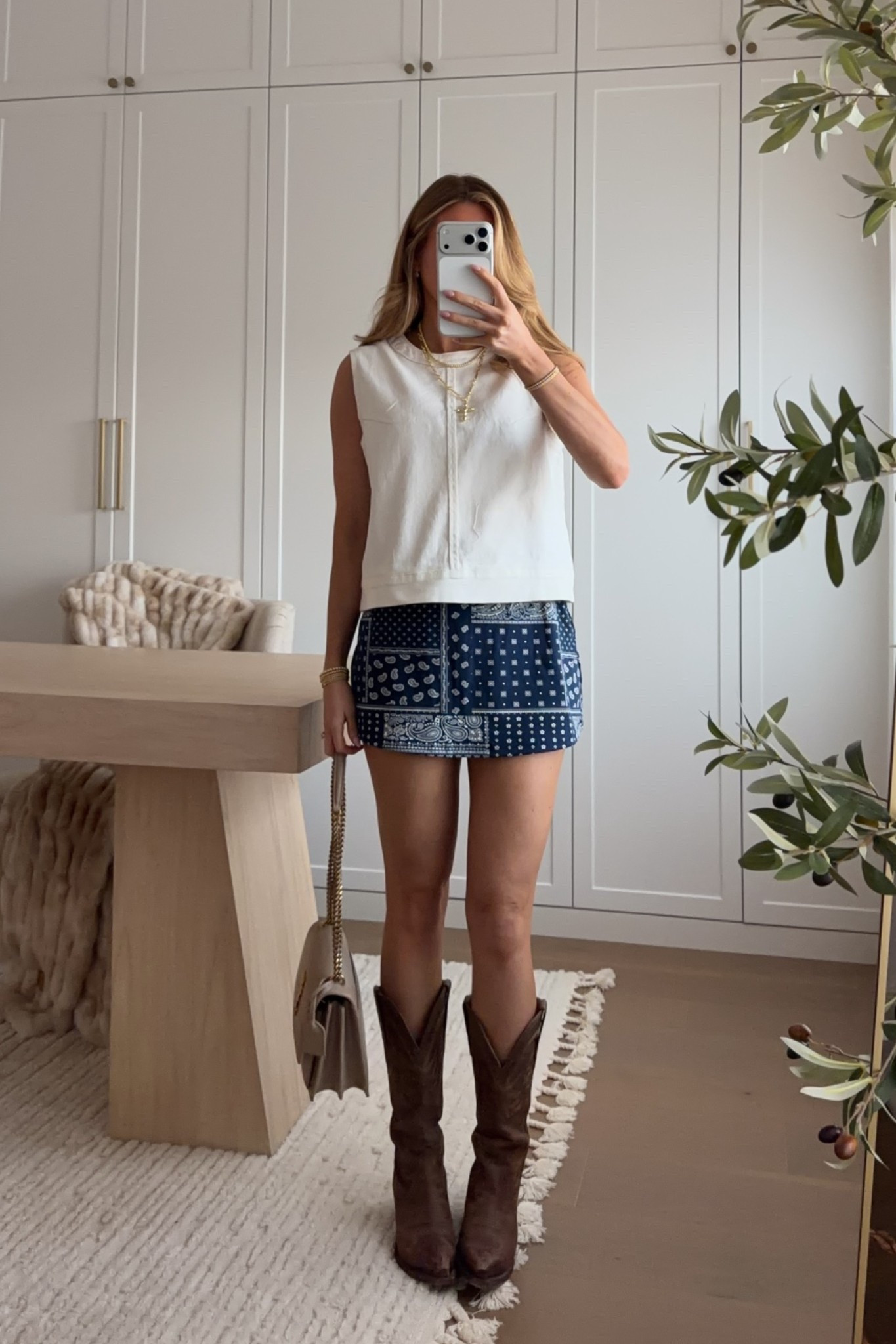 top: small // skort: small — country concert look from amazon & target!