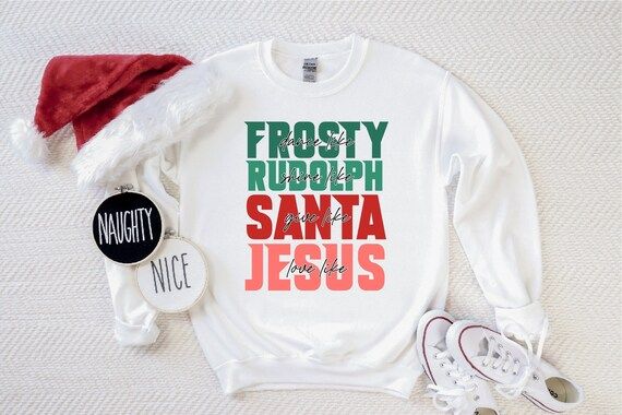 Dance Like Frosty Sweatshirt Cute Christmas Sweater - Etsy | Etsy (US)