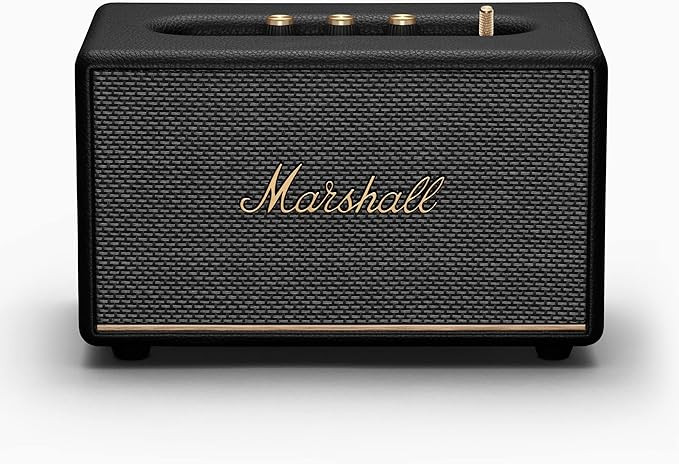 Marshall Acton III Bluetooth Speaker, Wireless - Black | Amazon (UK)