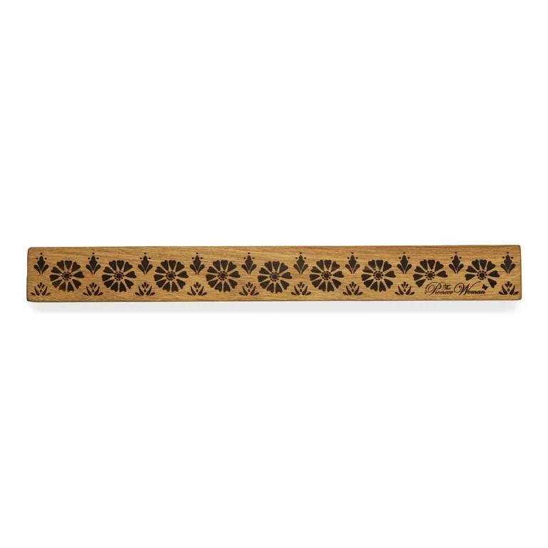 The Pioneer Woman Timeless Wooden Magnetic Wall Strip | Walmart (US)