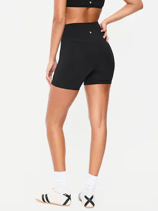 High-Waisted PowerChill Biker Shorts -- 5-inch inseam | Old Navy (US)