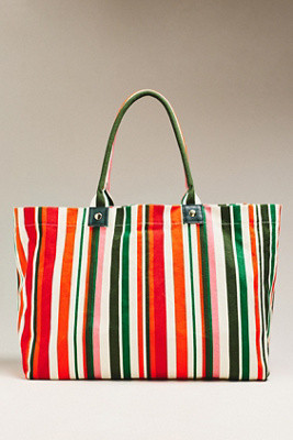 Slouchy Canvas Tote Bag | Anthropologie (US)