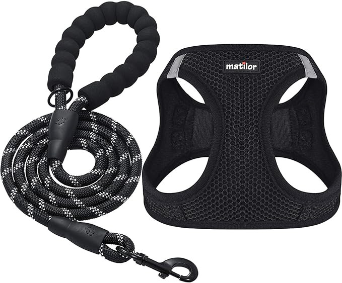 matilor Dog Harness Step-in Breathable Puppy Cat Dog Vest Harnesses for Small Medium Dogs | Amazon (US)