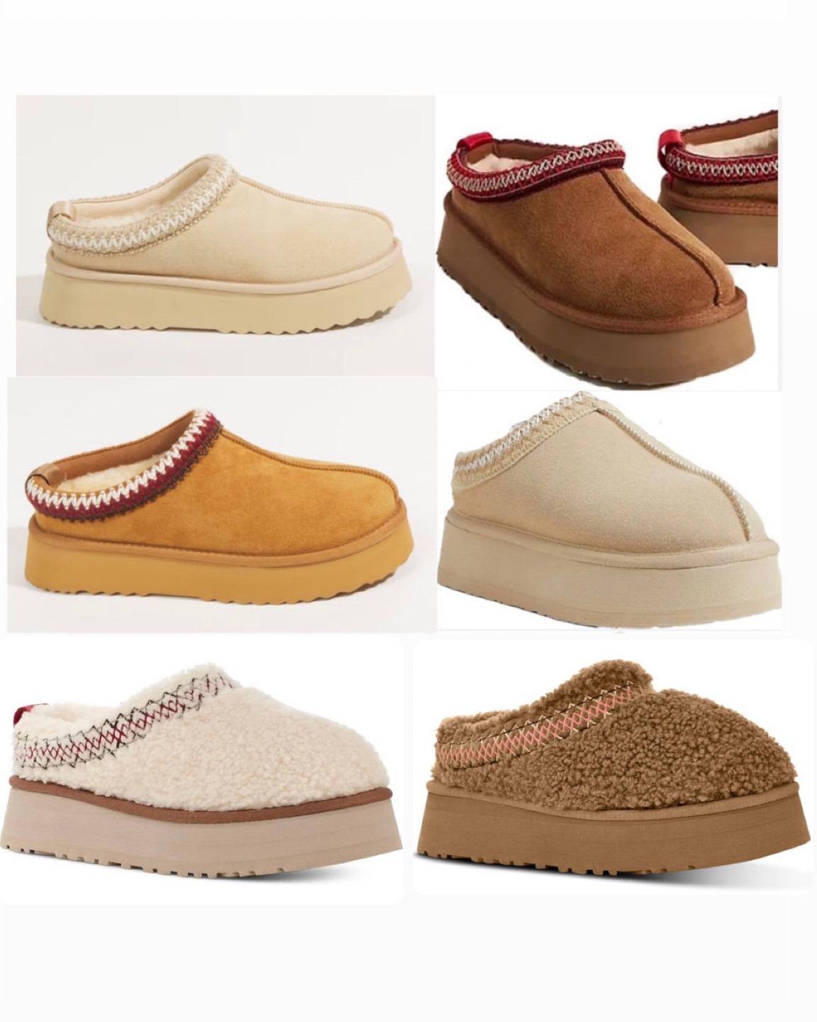 Ugg platform tazz dupes and mini platform ugg dupes!!!! Affordable and so cute!!! 

#LTKshoecrush #LTKSeasonal #LTKfindsunder50