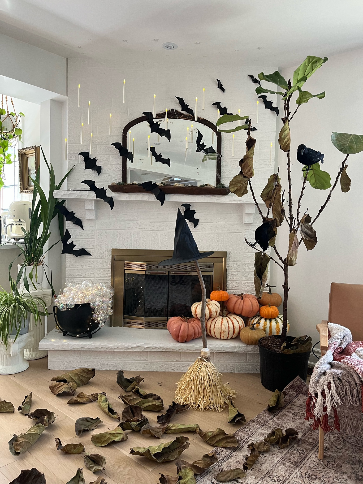 Get everything you need for spooky season. I linked the floating Harry Potter candles but also all the supplies you’ll need to make your own witch’s cauldron and dancing broom!

#LTKhome #LTKHalloween 

#LTKSeasonal