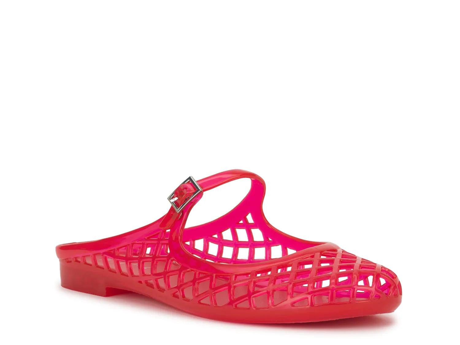 Mix No. 6 Kiahna Jelly Mule | Women's | Red | Size 11 | Flats | Jelly | DSW