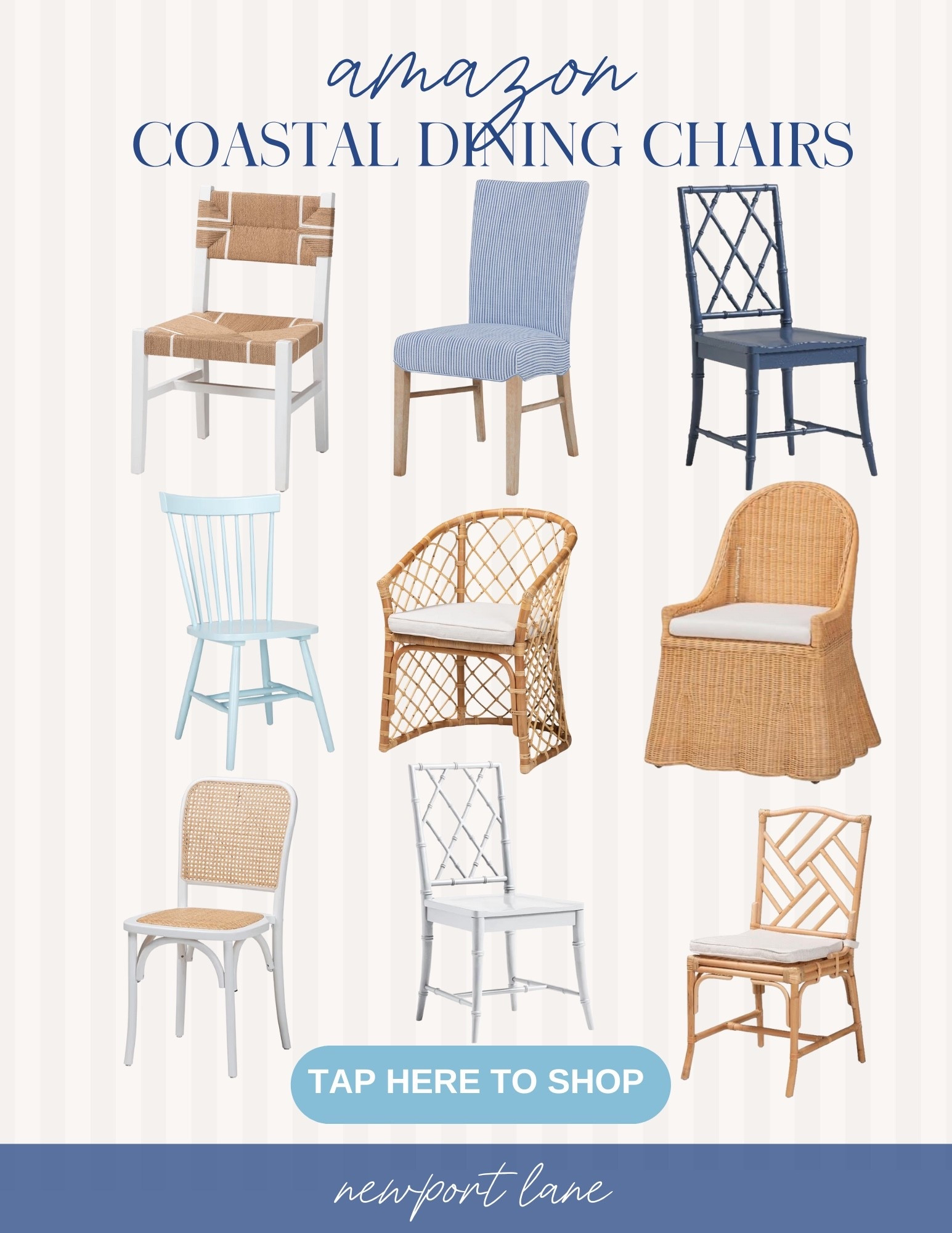 Elevate your dining space with these coastal dining chairs that are giving that major Hampton-cozy-beach vibes! Time to host all the dinner parties!
amazon home, dining room furniture, kitchen essentials, woven finds, rattan inspo, wood chairs, coastal dining, nautical decor

#LTKSeasonal #LTKFindsUnder100 #LTKHome