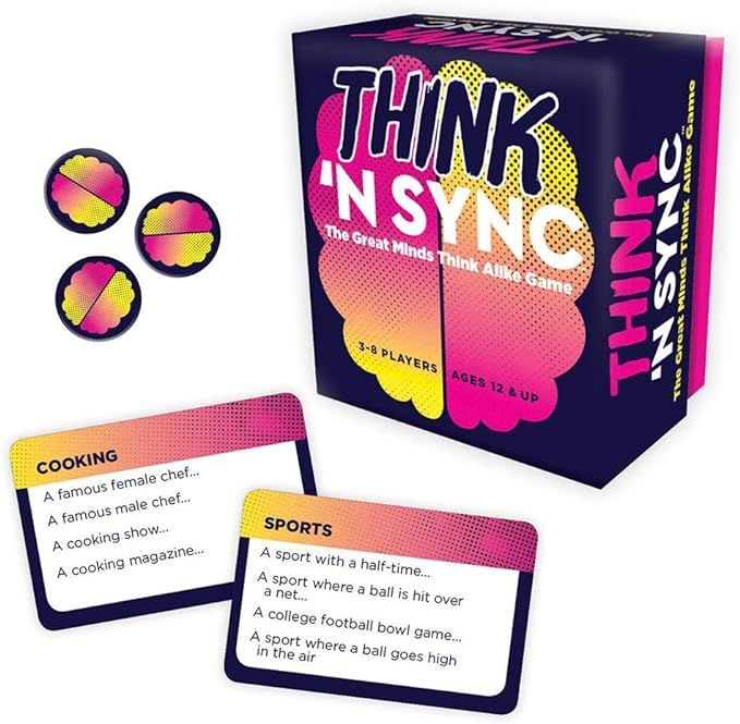 Gamewright Think 'N Sync - The Great Minds Think Alike Game Card Game | Amazon (US)