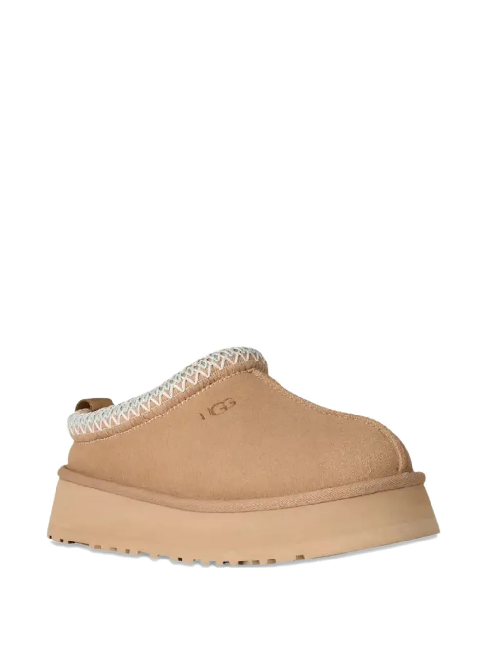 UGG Tazz II platform-sole braided-trim Shoes | Brown | FARFETCH | Farfetch Global