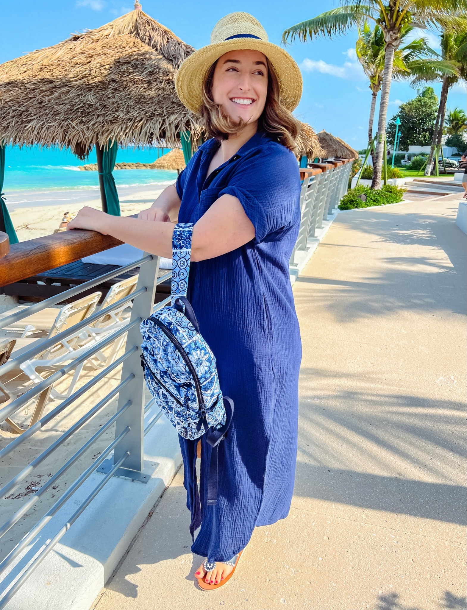 This Vera Bradley backpack is perfect for traveling. I love how much it holds and the pattern is amazing for the beach.

Use code VBKAITLYN10 for 10% off!

Vera Bradley backpack | blue backpack purse | grandmillenial | coastal grandmother | preppy | classic | refresh | new arrivals | trendy | outfit ideas | capsule wardrobe | spring fashion | spring | spring break 

#LTKitbag #LTKSeasonal #LTKFind