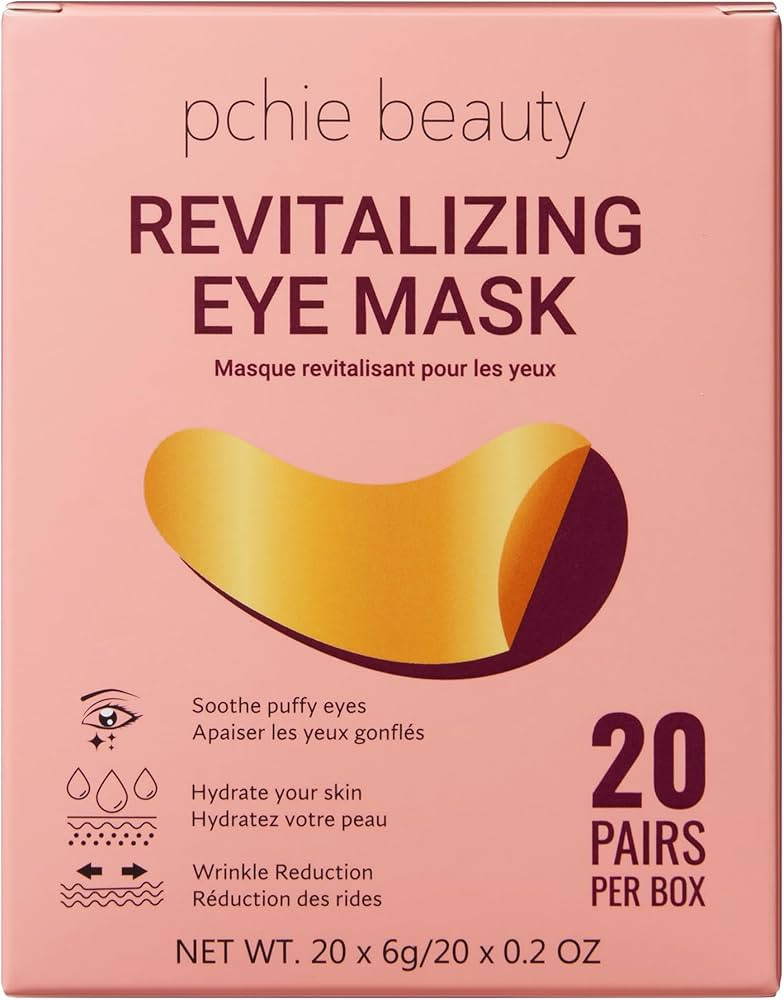 Pchie Beauty Gold Under Eye Patches – Seamoss & Hydrolyzed Collagen – Inspired Korean Skincar... | Amazon (CA)