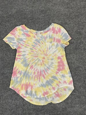 Hollister Shirt Womens Small Tee Tie Dye Short Sleeve T Shirt Colorful  N4 | eBay US