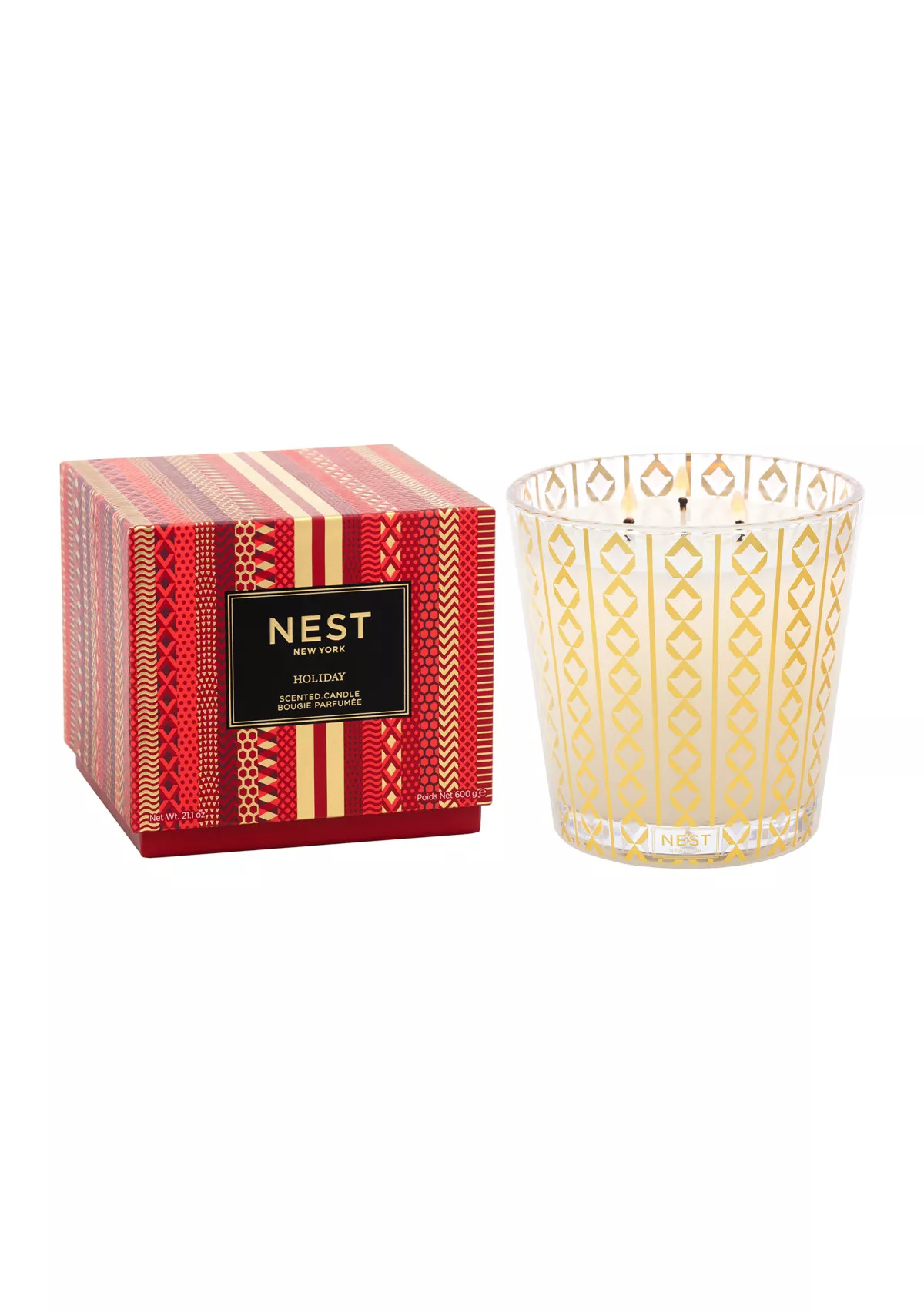 Holiday 3-Wick Candle | Belk