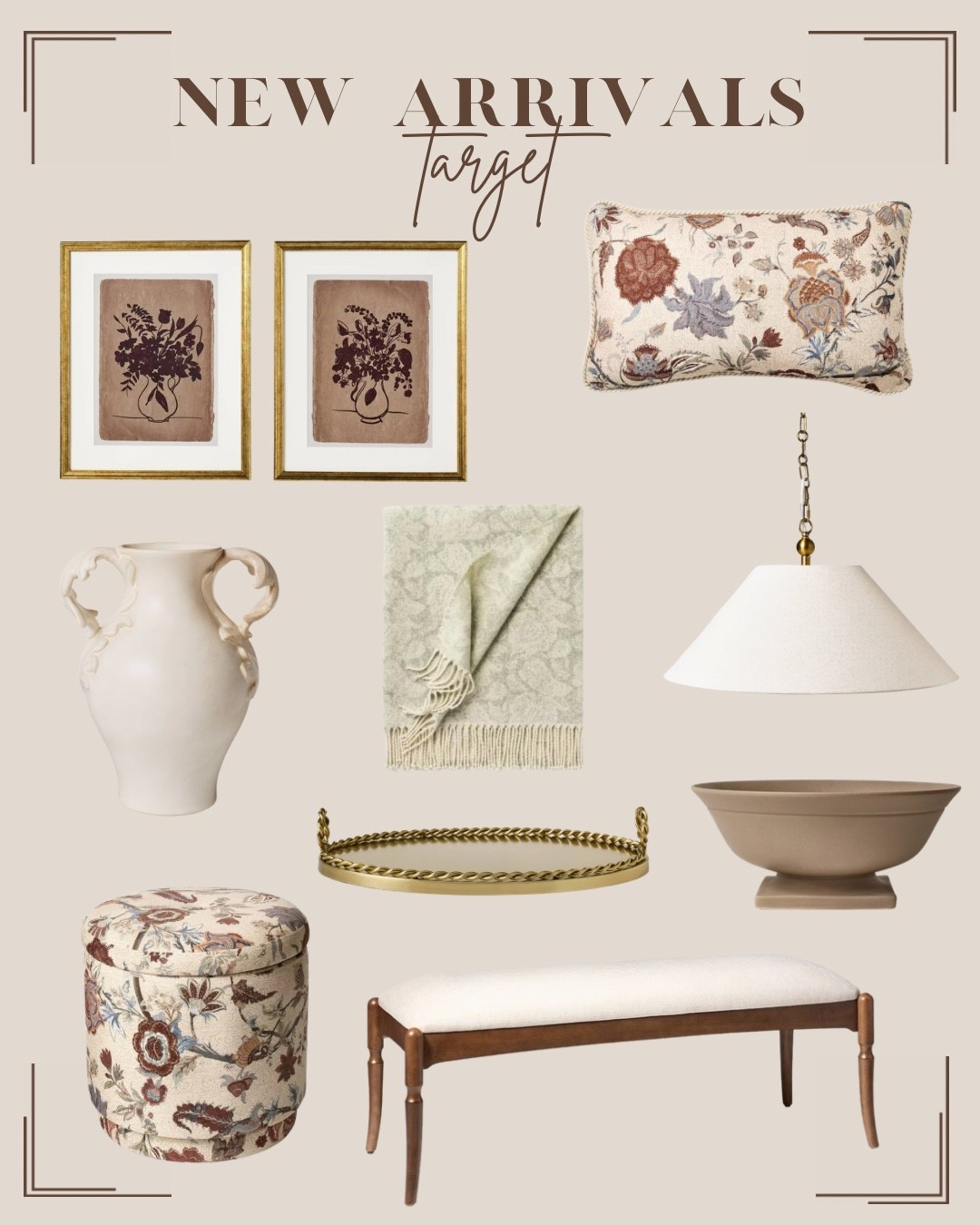 New threshold x Studio McGee home decor at target!