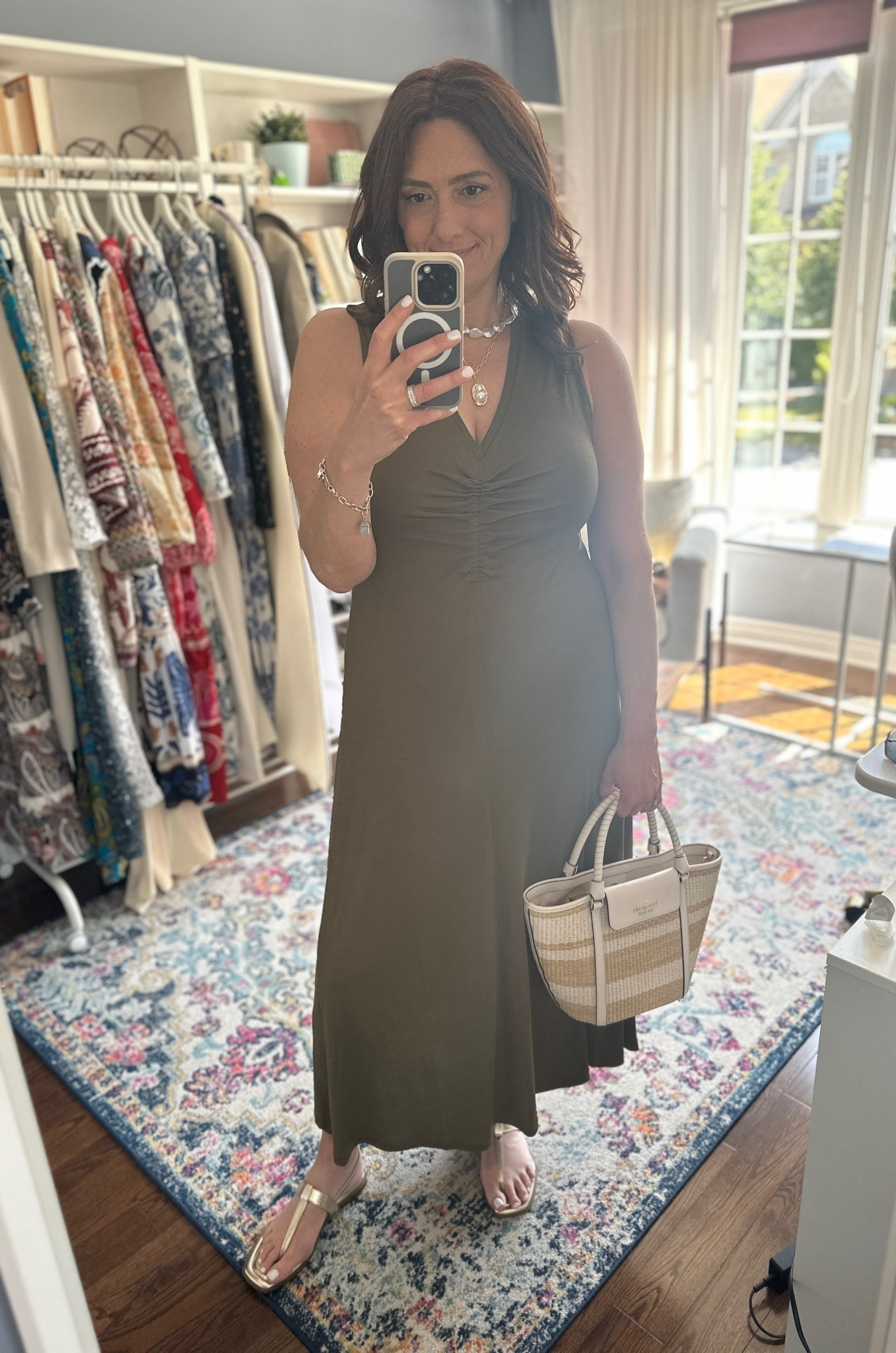 My go to summer look on repeat that’s easy to dress up or down and take into Fall

#LTKmidsize #LTKover50style #LTKdresses