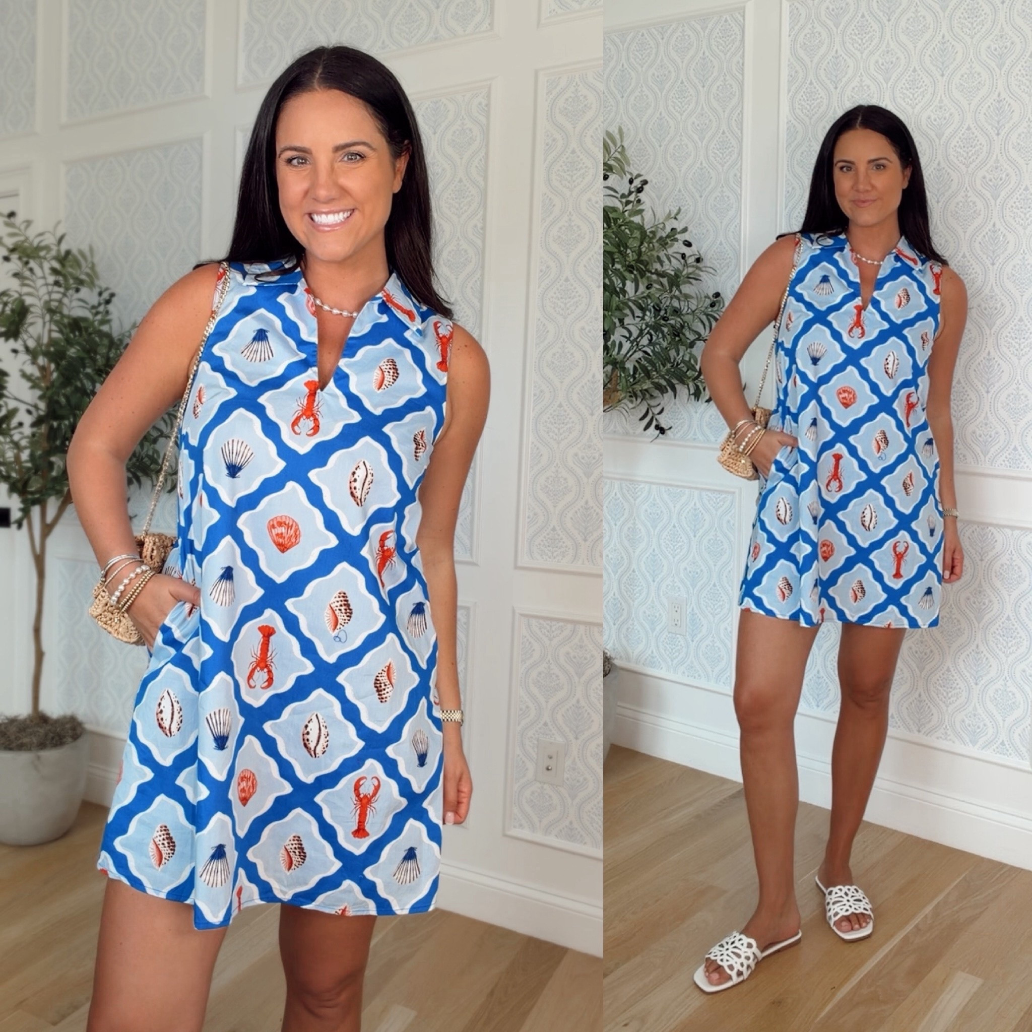 Use code MOLLY15 for a discount at checkout! I am in LOVE with this dress!!! So perfect for a coastal summer 😍 wearing a size small! 

#LTKSaleAlert #LTKSeasonal #LTKTravel