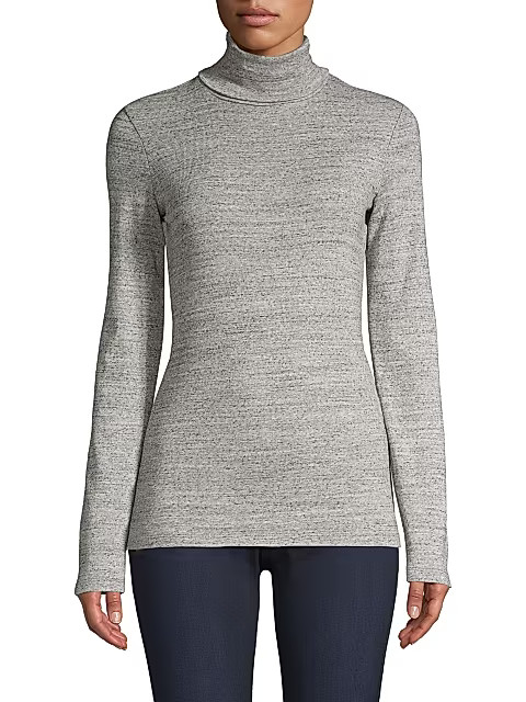 Classic Heathered Turtleneck | Saks Fifth Avenue