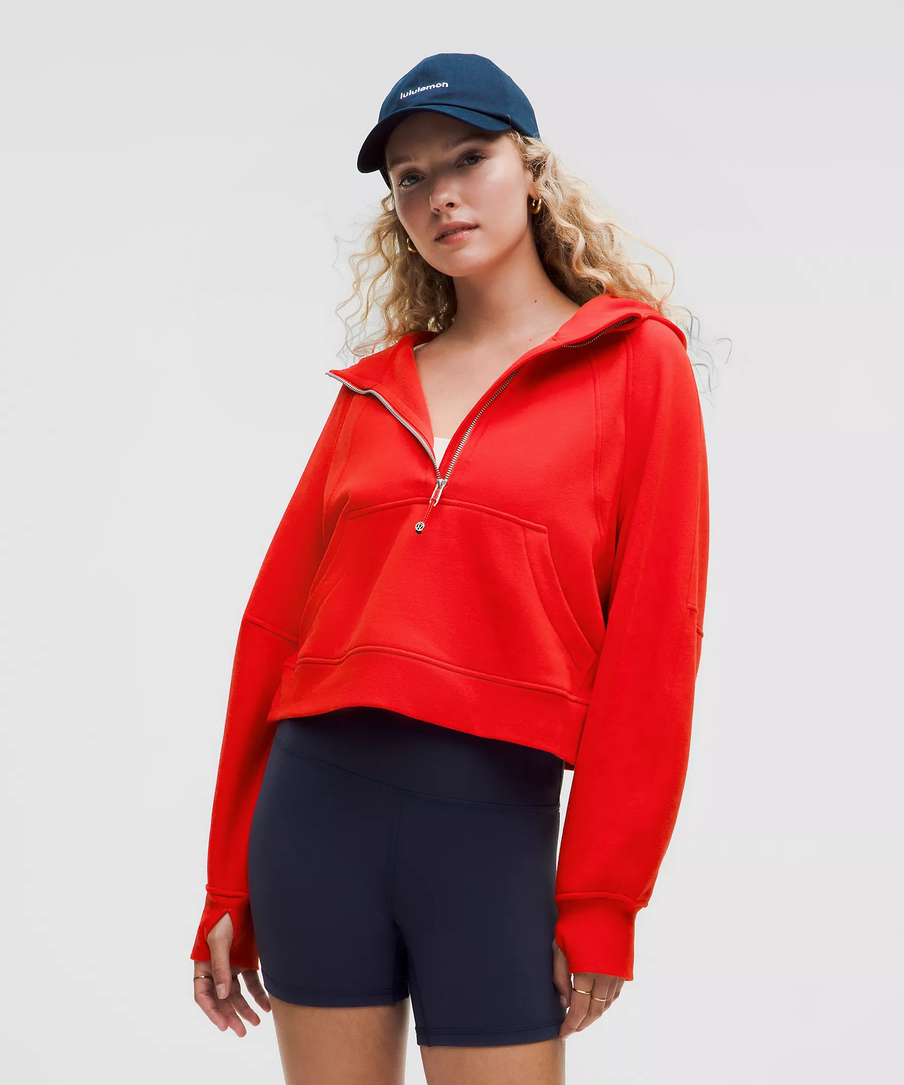 Scuba Oversized Half-Zip Hoodie | Women's Hoodies & Sweatshirts | lululemon | Lululemon (US)
