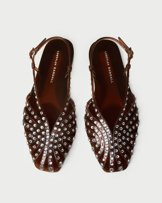 Devon Brown Jelly Slingback Sandal | Loeffler Randall