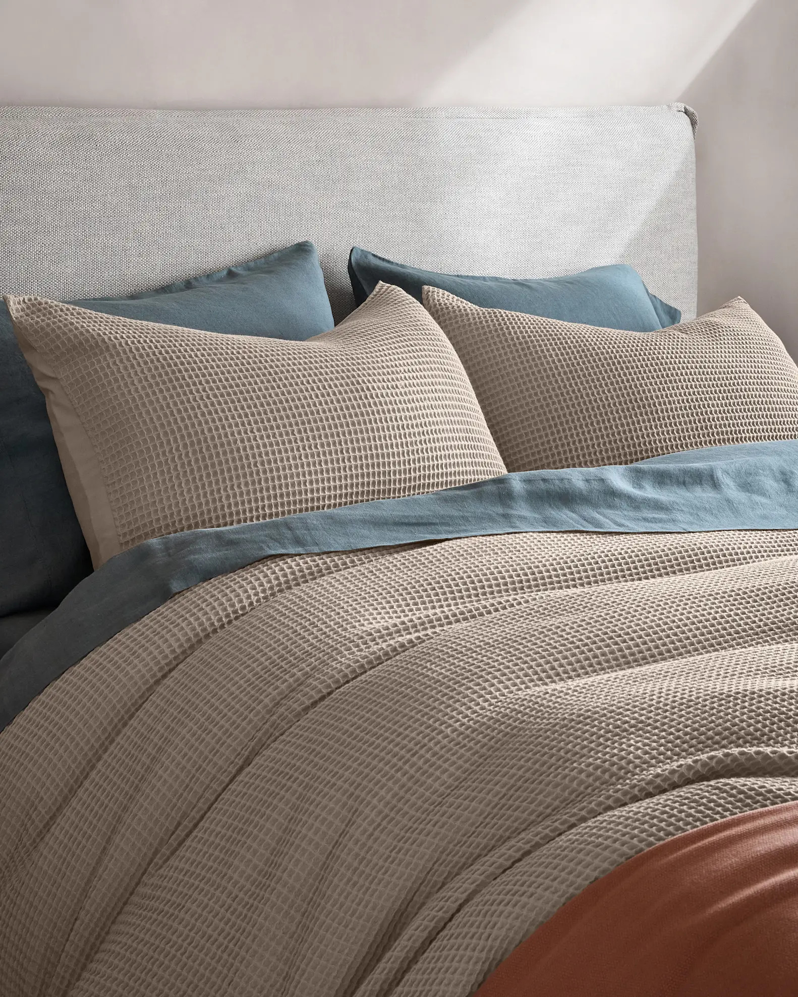 Organic Waffle Duvet Cover Set | Quince