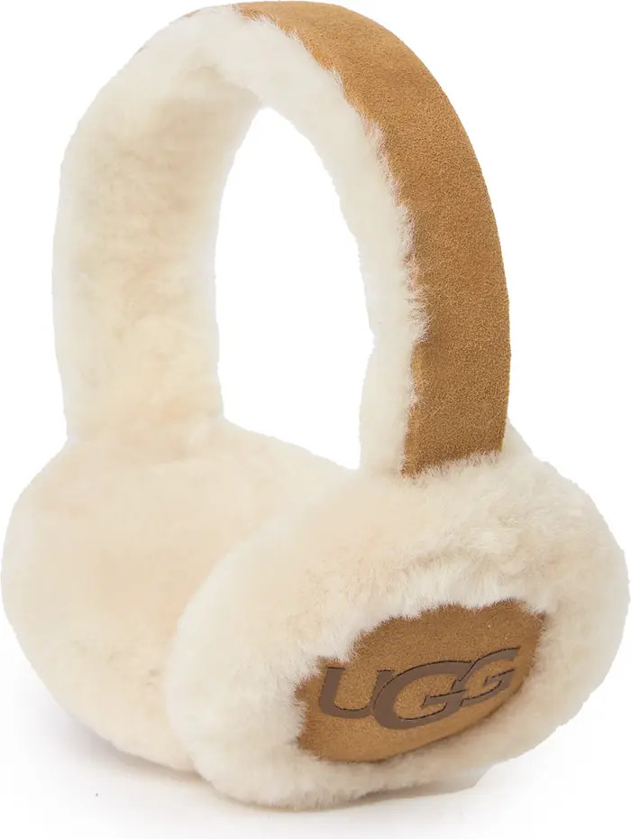 UGG Classic Non Tech Genuine Shearling Earmuff | Nordstrom Rack