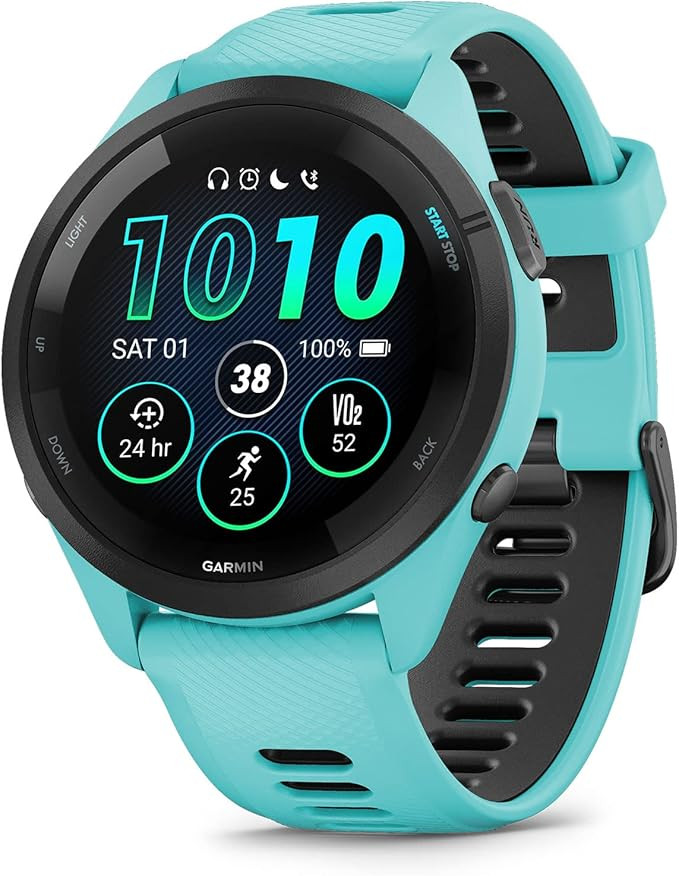 Garmin Forerunner 265 Running Smartwatch, Colorful AMOLED Display, Training Metrics and Recovery ... | Amazon (US)