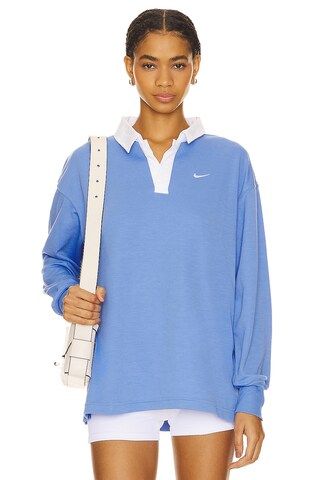 Essential Oversized Long Sleeve Polo
                    
                    Nike | Revolve Clothing (Global)