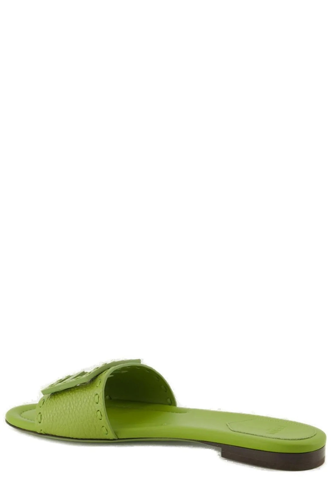 Fendi Baguette FF Slip-On Slides | Cettire Global